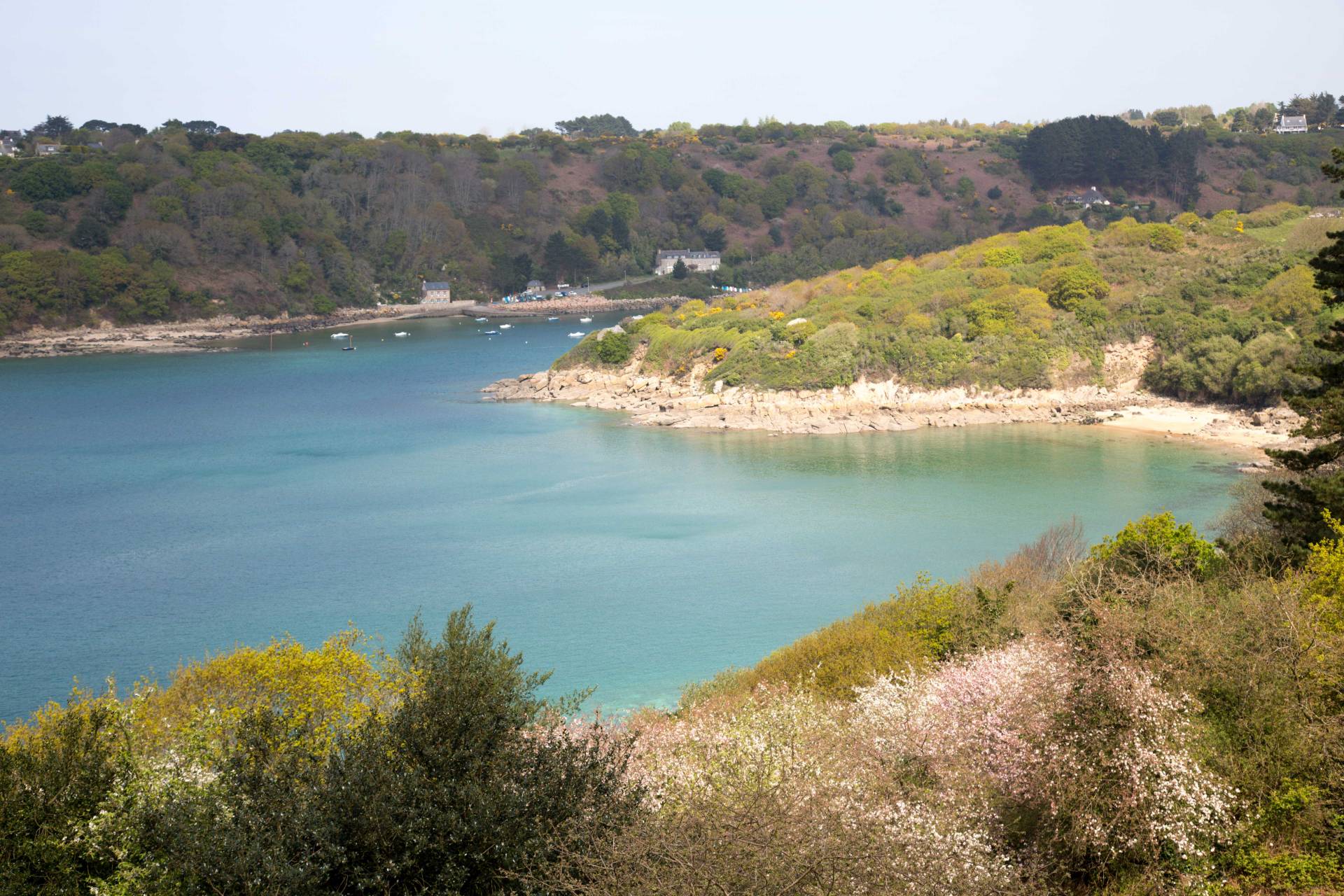 Vue sur l'estuaire du Léguer